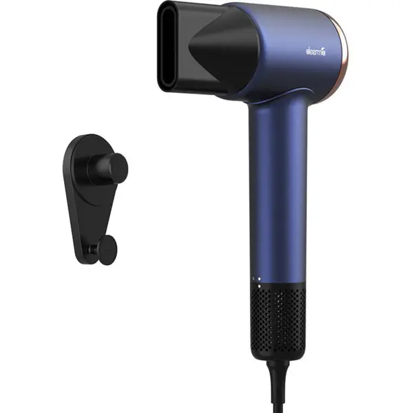 Deerma Uscator de par, Deerma, DEM-CF50W, 1400W, 11 moduri, Tehnologie de ionizare, Albastru