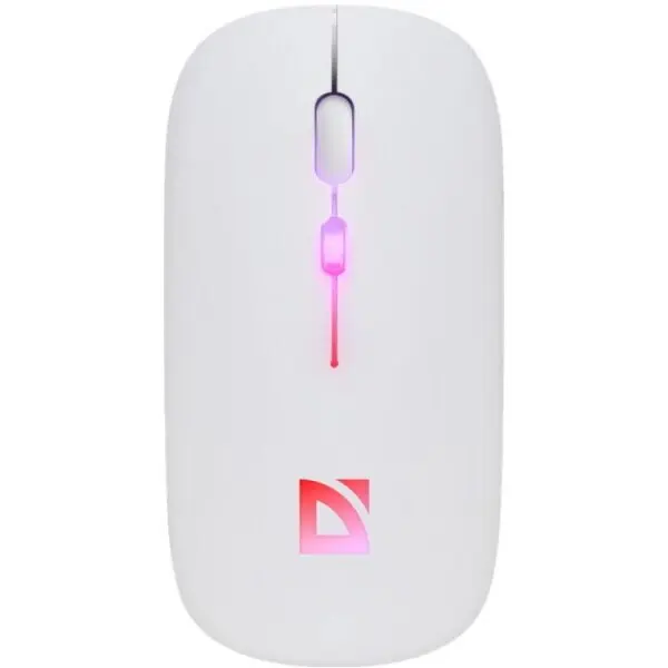 Defender Mouse Defender, fara fir, wireless, silentios, Touch MM-997, 800/1200/1600DPI, Alb