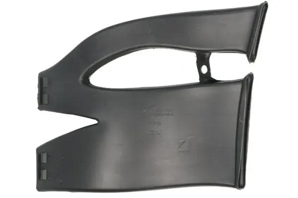 Deflector aer racire frana Fata Dreapta plastic, negru potrivit TESLA MODEL X 09.15- 10.15-01.21