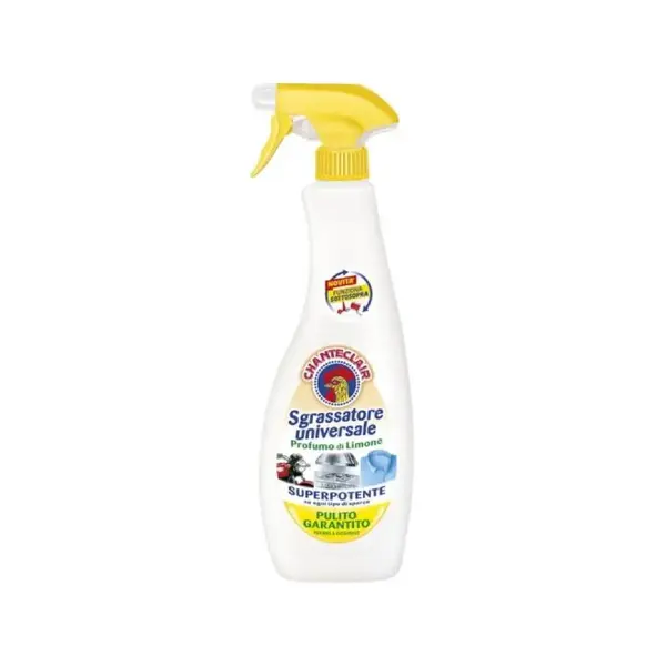 Degresant universal Chante Clair cu pulverizator 600 ml cu parfum lamaie Degresant universal Lamaie cu pulverizator 600 ml Chante Clair