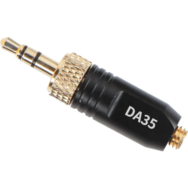 Deity Adaptor de microfon Deity DA35 pentru seria de lavaliere W.lav, Negru