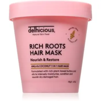 delhicious RICH ROOTS Nourishing Hair Mask masca de par hranitoare 3 in 1