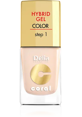Delia Coral Hybrid Gel Color step 1 Lac unghii 20
