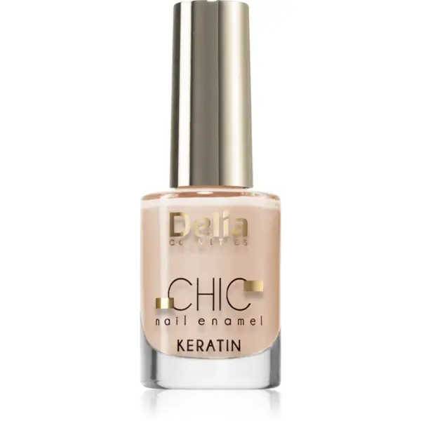 Delia Cosmetics Chic lac de unghii cu keratina culoare Lustre 02 11 ml