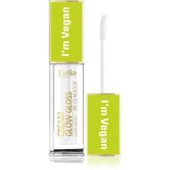 Delia Cosmetics I'm Vegan lip gloss