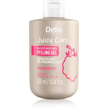 Delia Cosmetics Juicy Care Raspberry exfoliant de corp hidratant