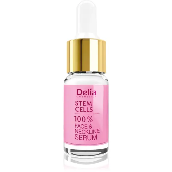 Delia Cosmetics Professional Face Care Stem Cells Ser impotriva ridurilor cu acid-hialuronicSer impotriva ridurilor cu celule stem pentru fata, gat si piept 10 ml
