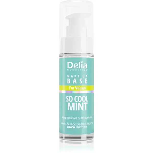 Delia Cosmetics So Cool Mint baza hidratantă de machiaj 30 ml