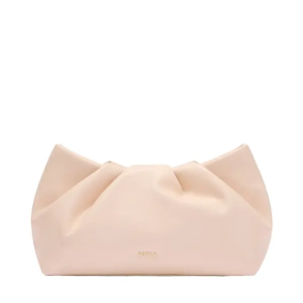 Delia mini clutch dusty pink