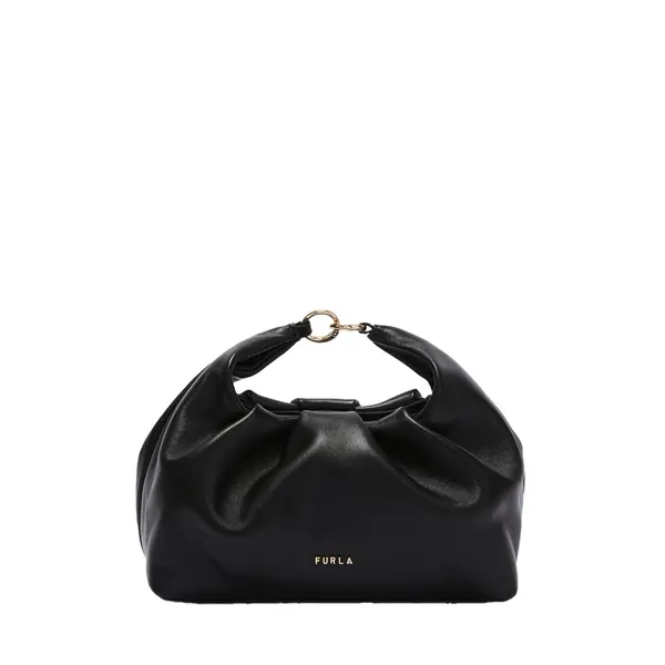 Delia mini shoulder bag nero