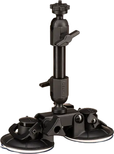Delkin Fat Gecko Camera Mounts - FG Dual Suction, Suport cu doua ventuze pentru camera foto