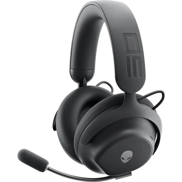 Dell Căști de gaming wireless Dell Alienware Pro Dark of the Moon 545-BBFS, Negru