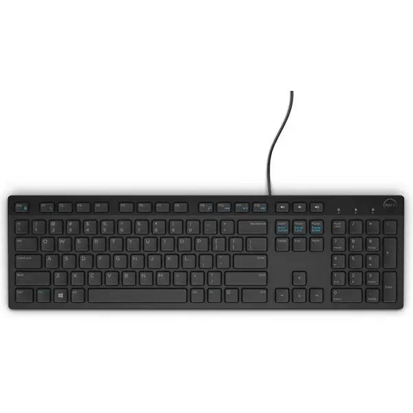 Dell Dell Keyboard KB216 Wired Multimedia Pan-Nordic Black