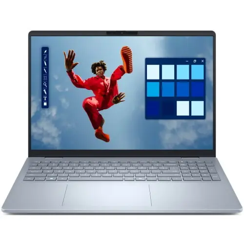Dell Laptop Dell 16 Plus DB16250, Intel Core Ultra 9 288V, 16 inch WQXGA Touch, 32GB RAM, 1TB SSD, Windows 11 Pro, Albastru (INT Keyboard)