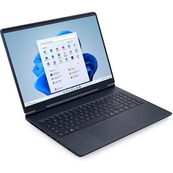 Dell Laptop Dell Alienware 16 Aurora AC16250, 16 inch, Intel Core 5, 16GB RAM, RTX 4050 6GB, Windows 11 Home, Albastru