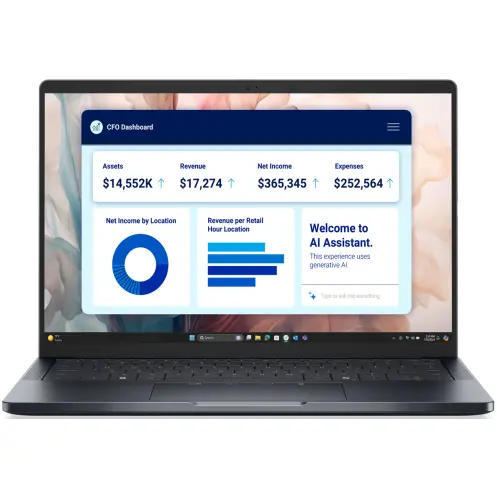 Dell Laptop Dell Pro 14 Premium PA14250, Procesor Intel® Core™ Ultra 7 266V, Display 14 WUXGA, RAM 16GB LPDDR5X, 1TB SSD, Intel Arc Graphics, Windows 11 Pro, Gri