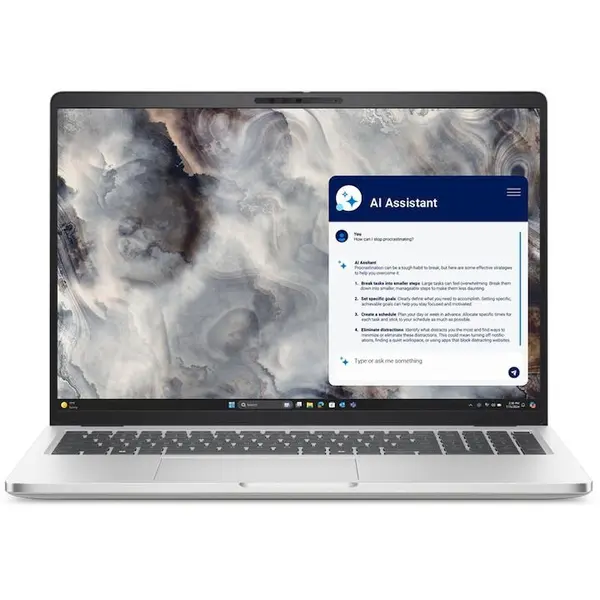 Dell Laptop Dell Pro 16 Plus PB16250, 16 inch, 1920 x 1200, Intel Core Ultra 5 235U, 16 GB DDR5, 512 GB SSD, Intel Graphics, Windows 11 Pro, Gri (INT Keyboard)