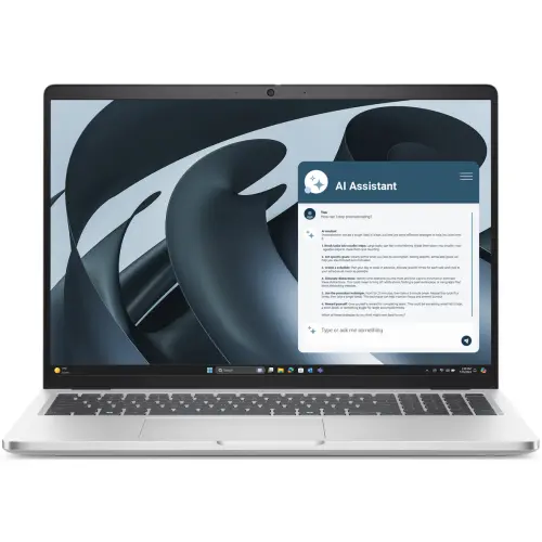 Dell Laptop Dell Pro 16 Plus PB16255, AMD Ryzen AI 7 PRO 350, 16 inch, RAM 32GB, SSD 512GB, AMD Radeon 860M, Windows 11 Pro, Argintiu