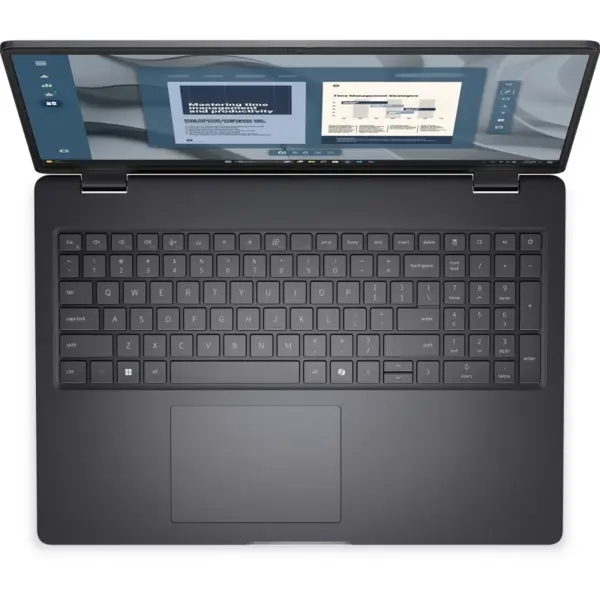 Dell Laptop Dell Pro 16 Plus PC16255, Procesor AMD Ryzen 5 220, Display 16 FHD+, RAM 8GB DDR5, 512GB SSD, Placa video AMD Radeon 740M, Windows 11 Pro, Negru