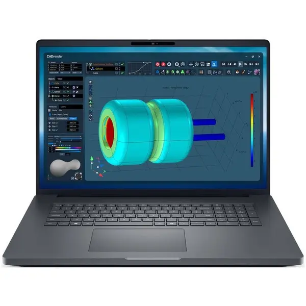 Dell Laptop Dell Pro Max 18 Plus MB18250, Intel Core Ultra 9 285HX, 18 inch QHD+, 32GB RAM, 1TB SSD, nVidia RTX PRO 3000 Blackwell 12GB, Linux, Gri