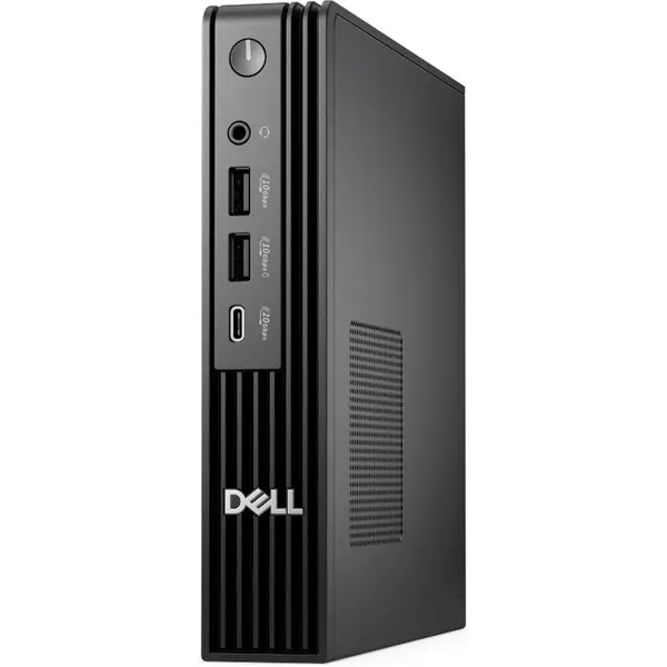 Dell Mini PC DELL Pro Micro Plus QBM1250, Procesor Intel® Core™ Ultra 7 265 2.4GHz Arrow Lake, 16GB RAM, 512GB SSD, Intel Graphics, Windows 11 Pro, Negru