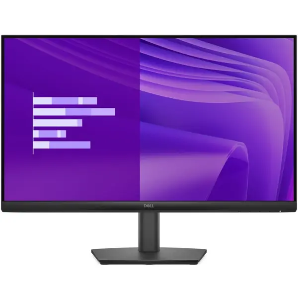 Dell Monitor IPS LED Dell 23.8 E2425HM, Full HD 1920 x 1080, VGA, HDMI, DisplayPort, 100 Hz, 5 ms Negru