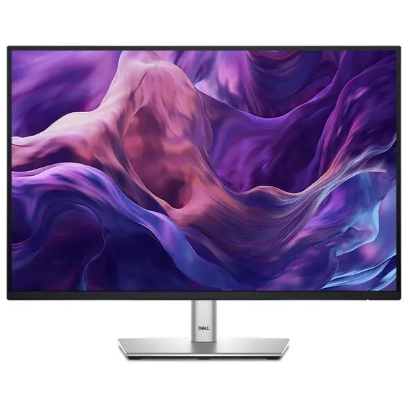 Dell Monitor IPS LED Dell 24.07 P2425E, WUXGA (1920 x 1200), HDMI, DisplayPort, Pivot, 100 Hz, Negru/Argintiu