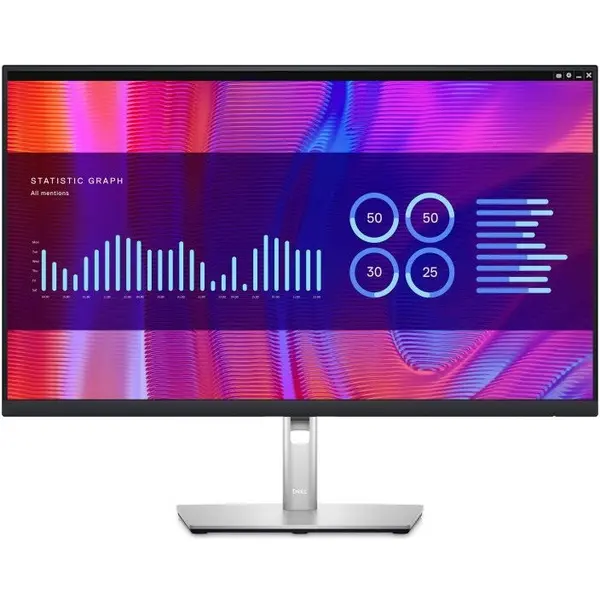 Dell Monitor LED Dell P2723DE, 27inch QHD, IPS, 5ms, Negru