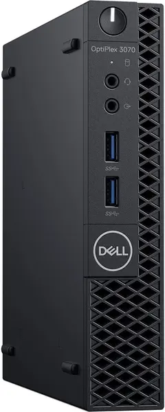Dell, OPTIPLEX 3070, Intel Core i5-9500T, 2.20 GHz, HDD: 128 GB SSD, RAM: 8 GB, video: Intel HD Graphics 630 ; MICRO