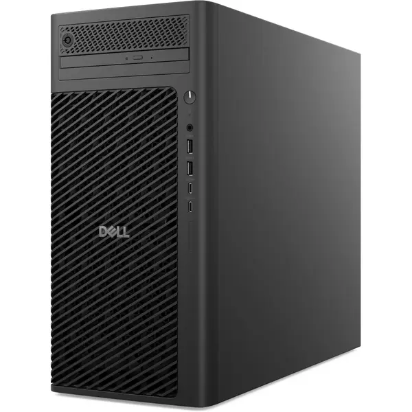Dell Pro Max Tower T2, 1500W (80 Plus Platinum) PSU V2, EPEAT Gold with Climate+, ENERGY STAR Qualified , Intel Core Ultra 7 265 (30 MB cache, 20 cores, 20 threads, 1.8 GHz to 5.3 GHz, 65W)