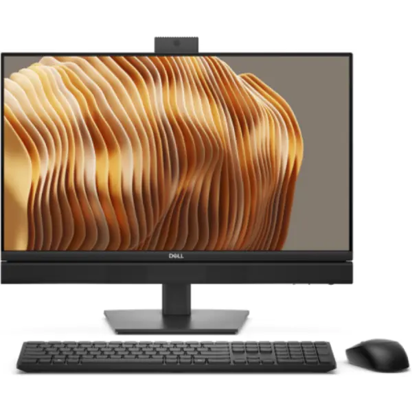 Dell Sistem desktop All In One DELL Pro 24 QC24250, Procesor Intel® Core™ Ultra 7 265 2.4GHz Arrow Lake, 23.8 inch, Full HD IPS Touch, 16GB RAM, 256GB SSD + 1TB SSD, Intel Graphics, Camera Web, Windows 11 Pro, Negru