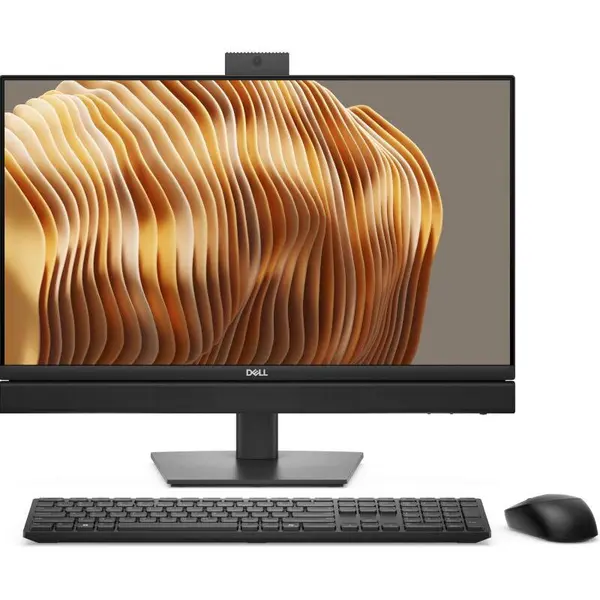 Dell Sistem desktop DELL Pro 24 AIO QC24250, Intel® Core™ Ultra 5 235, 23.8 inch, Full HD, IPS, Touchscreen, 16GB RAM, 1TB SSD, Intel Graphics, Camera Web, Windows 11 Pro, Negru