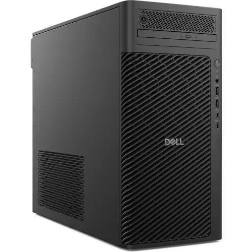 Dell Sistem desktop Dell Pro Max Tower T2, procesor Intel Core Ultra 7 265K (3.3 GHz pana la 5.5 GHz), 32GB DDR5, 1TB SSD, NVIDIA RTX PRO 2000 Blackwell 16GB, Windows 11 Pro, Negru
