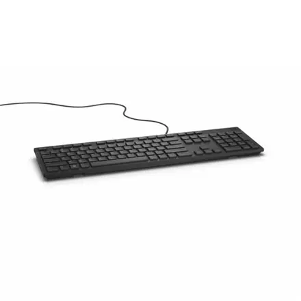 Dell Tastatura Dell 580-ADHG, cu fir, QWERTY, Full-size, Negru