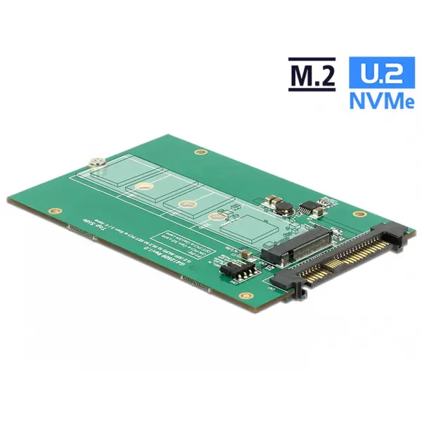 Delock Adaptor U.2 SFF-8639 la M.2 NGFF NVMe Key M, Delock 62696