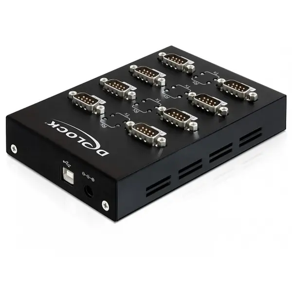 Delock Adaptor USB la 8 porturi Serial RS232, Delock 61860