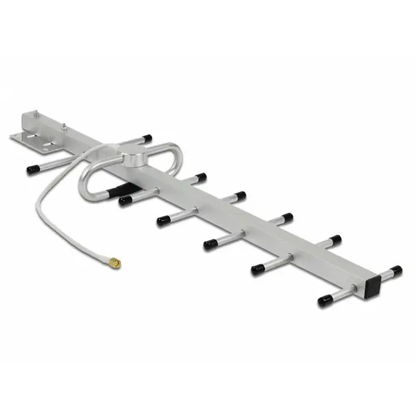 Delock Antena exterior Yagi (Lora) LPWAN 806 - 896 MHz SMA plug 10dBi fixa directionala, Delock 12569