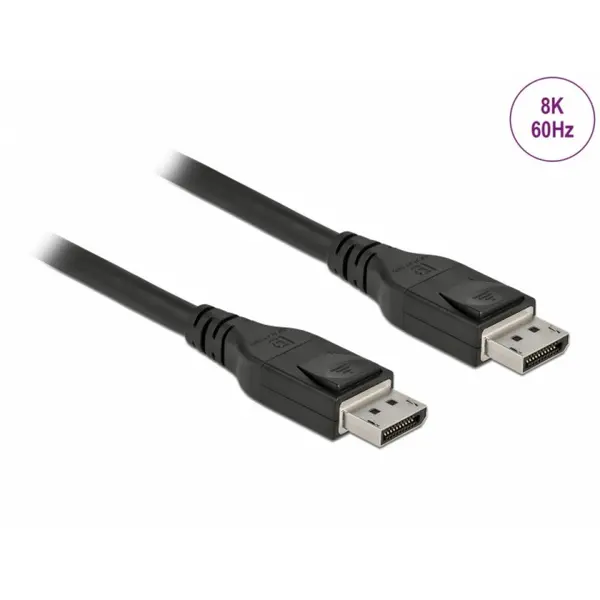 Delock Cablu activ Displayport 8K60Hz 10m, Delock 85502