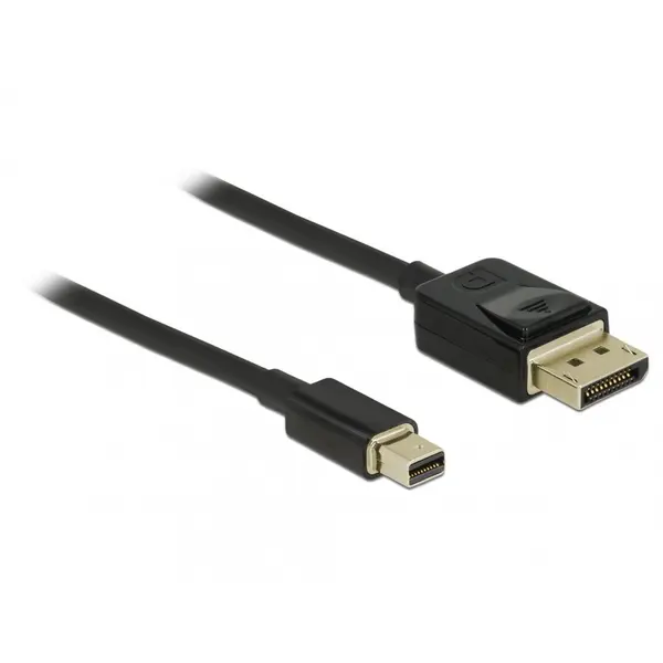 Delock Cablu Delock 84928, Mini DisplayPort tata - DisplayPort tata, 2m, Negru