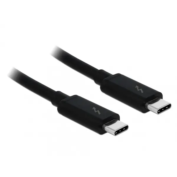 Delock Cablu Thunderbolt 3 (20 Gb/s) USB-C pasiv 3A T-T 2m, Delock 84847