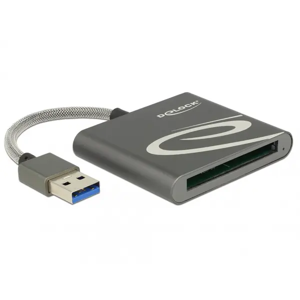 Delock Cititor de carduri USB 3.0 pentru carduri de memorie CFast 2.0, Delock 91525