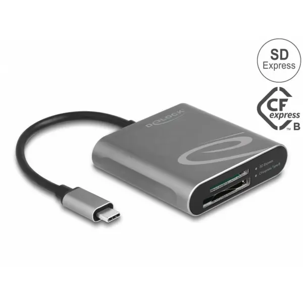 Delock Cititor de carduri USB type C la SD Express/CFexpress, Delock 91000