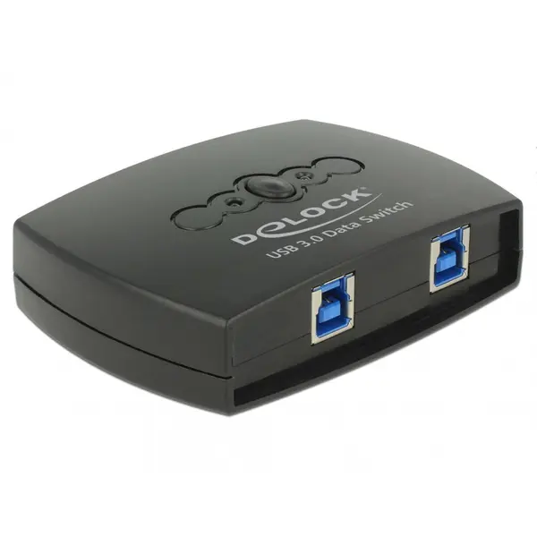 Delock Distribuitor / Switch USB 3.0 2 PC x 1 periferica, Delock 87723