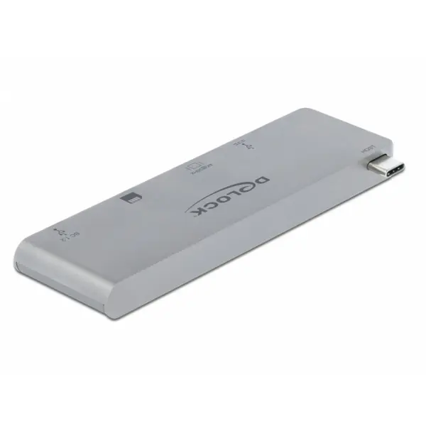 Delock Docking Station pentru MacBook USB 3.1-C la HDMI / 1 x SD / 1 x micro SD cu PD 3.0, Delock 87745