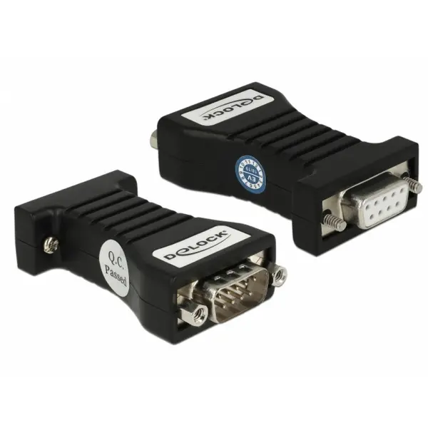 Delock Isolator Serial RS-232 DB9 la Serial RS-232 DB9 M-T 3kV, Delock 62921
