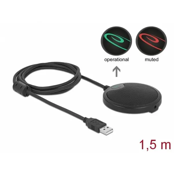 Delock Microfon omnidirectional pentru conferinte, Delock 20672