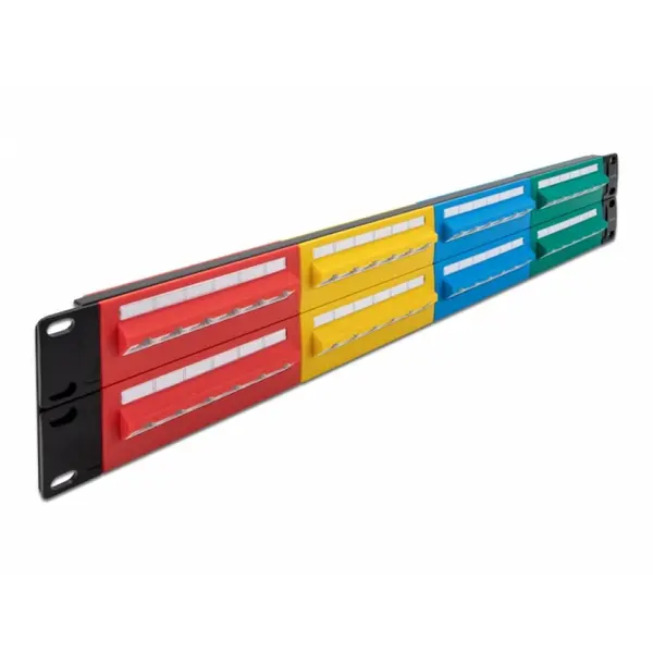 Delock Patch panel 19 48 porturi Cat.5e 1U, Delock 66881