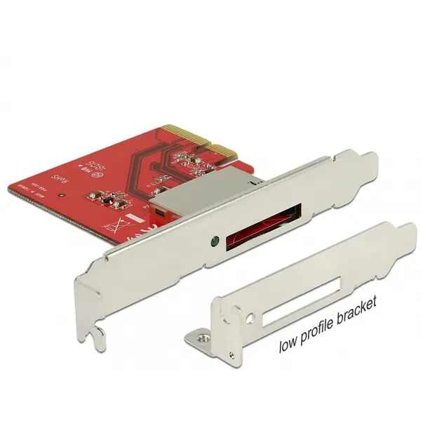 Delock PCI Express la 1 slot CFexpress NVME, Delock 91748