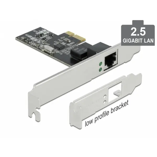 Delock PCI Express la 1 x 2.5 Gigabit LAN, Delock 89564