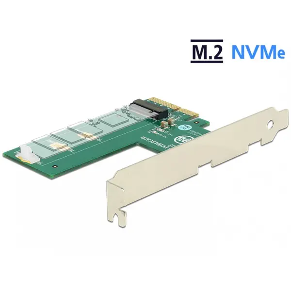 Delock PCI Express la 1 x NVMe M.2 Key M cross format, Delock 89561